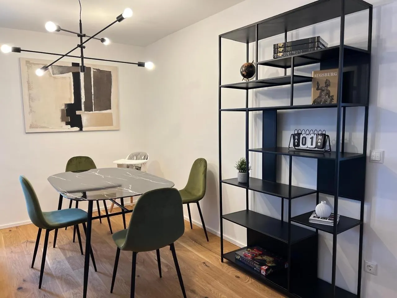 Helle & Stilvolle Stadtwohnung アウグスブルク 0*,  ドイツ